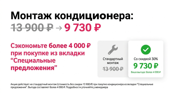 Стандартный монтаж